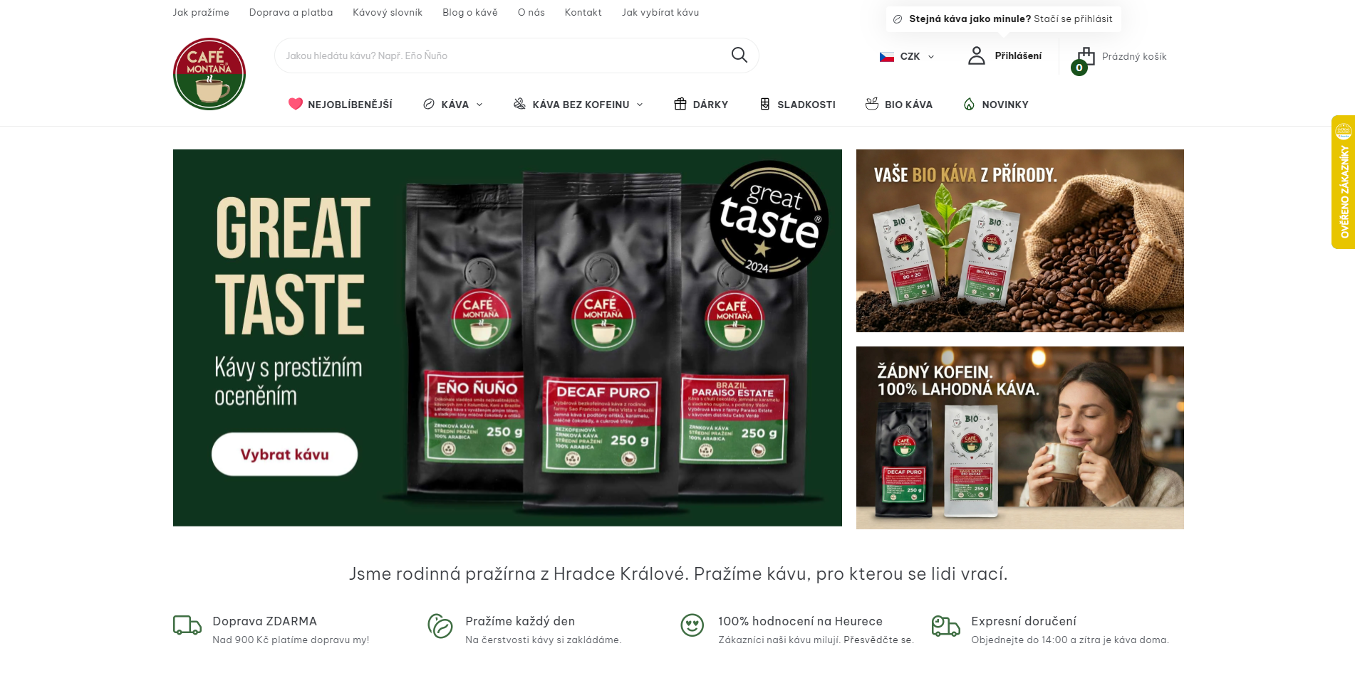 Cafemontana Recenze