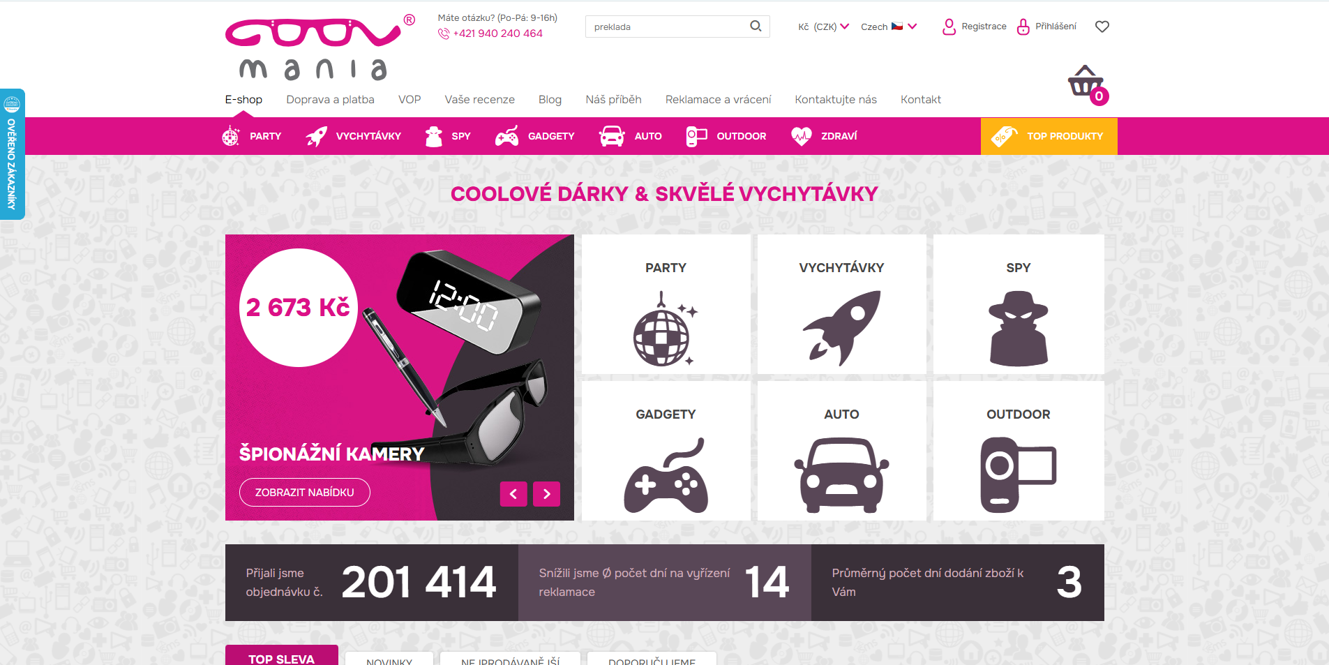 Cool-mania Recenze