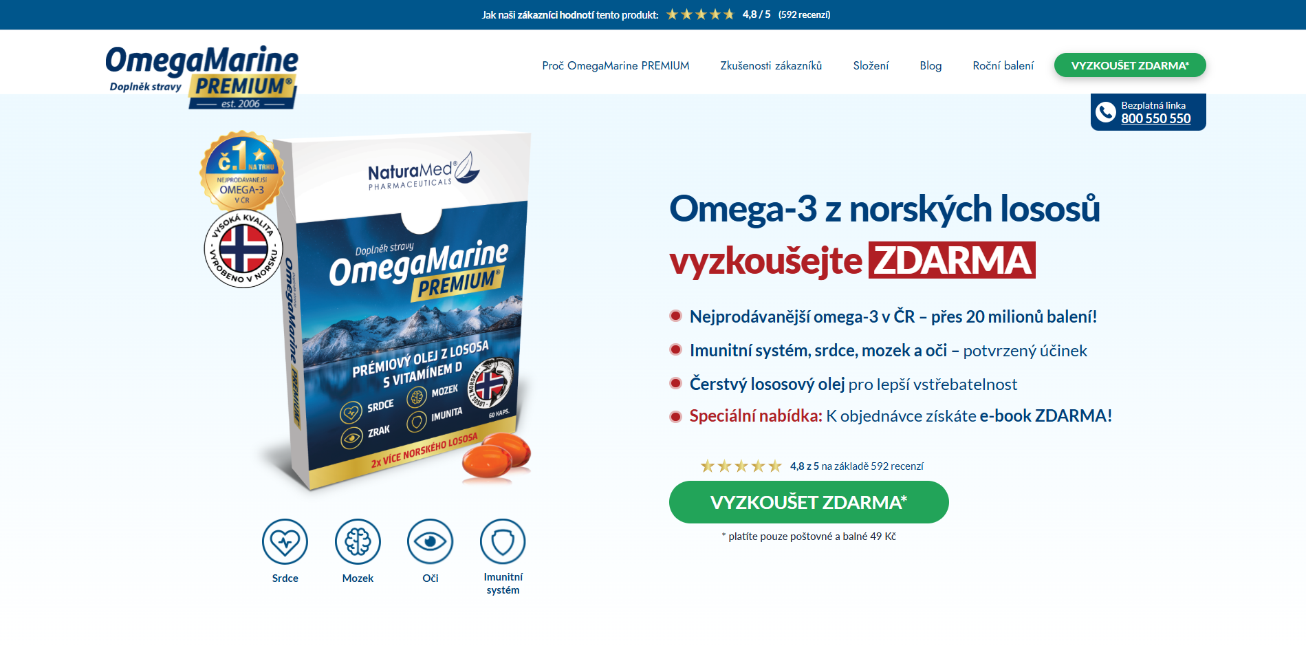 OmegaMarine Recenze